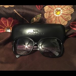 Black Coach Sunglasses